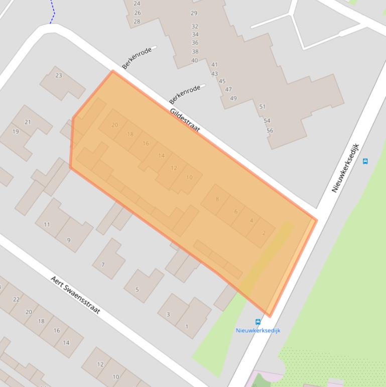 Kaart van postcodegebied 5051HV.