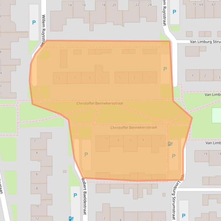 Kaart van postcodegebied 5051KC.