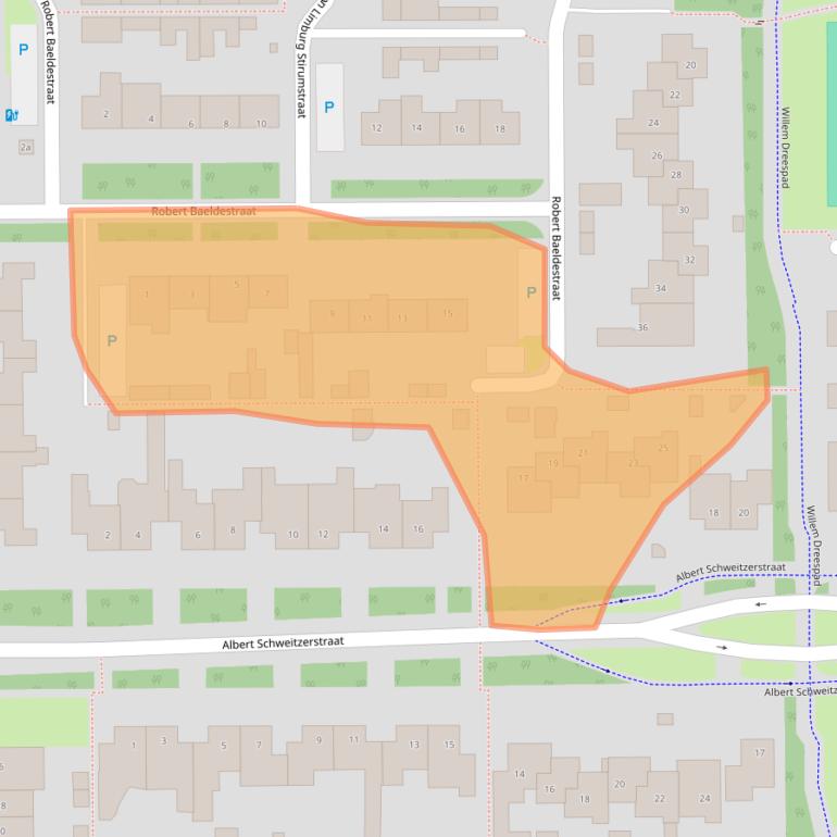 Kaart van postcodegebied 5051KD.