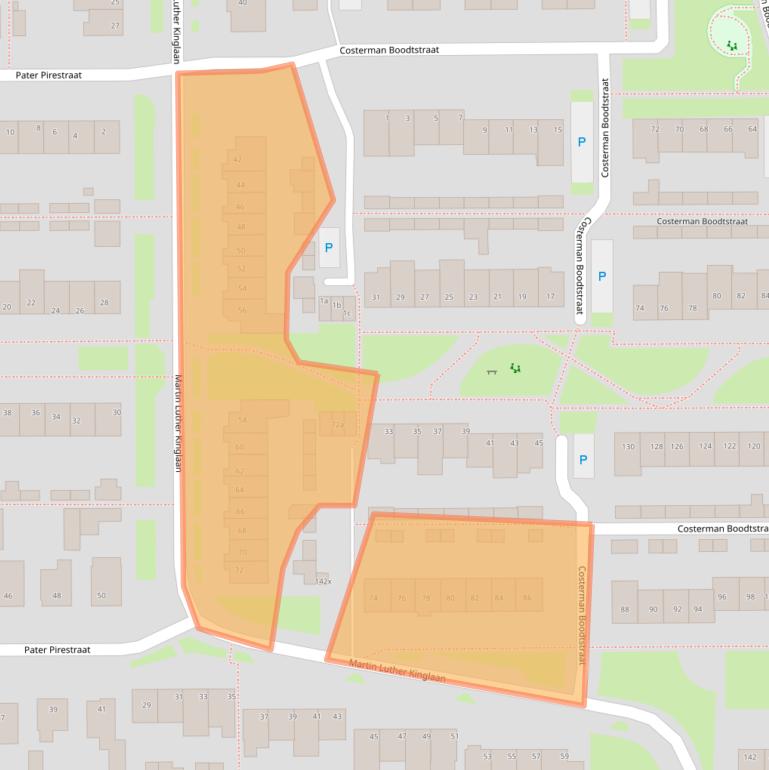 Kaart van postcodegebied 5051KK.