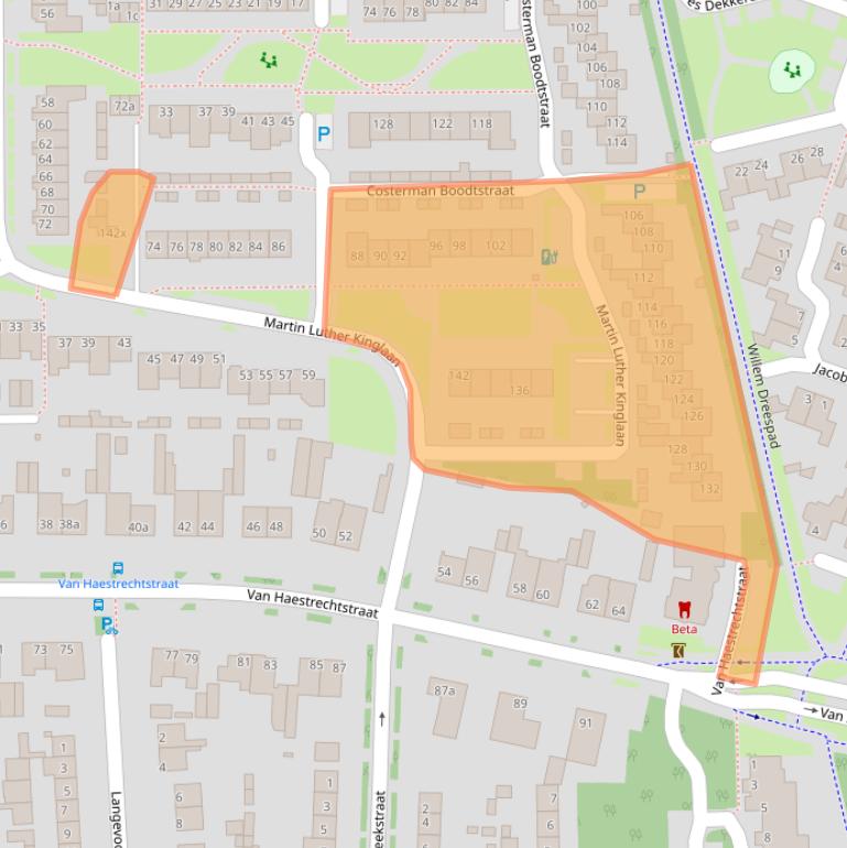 Kaart van postcodegebied 5051KL.