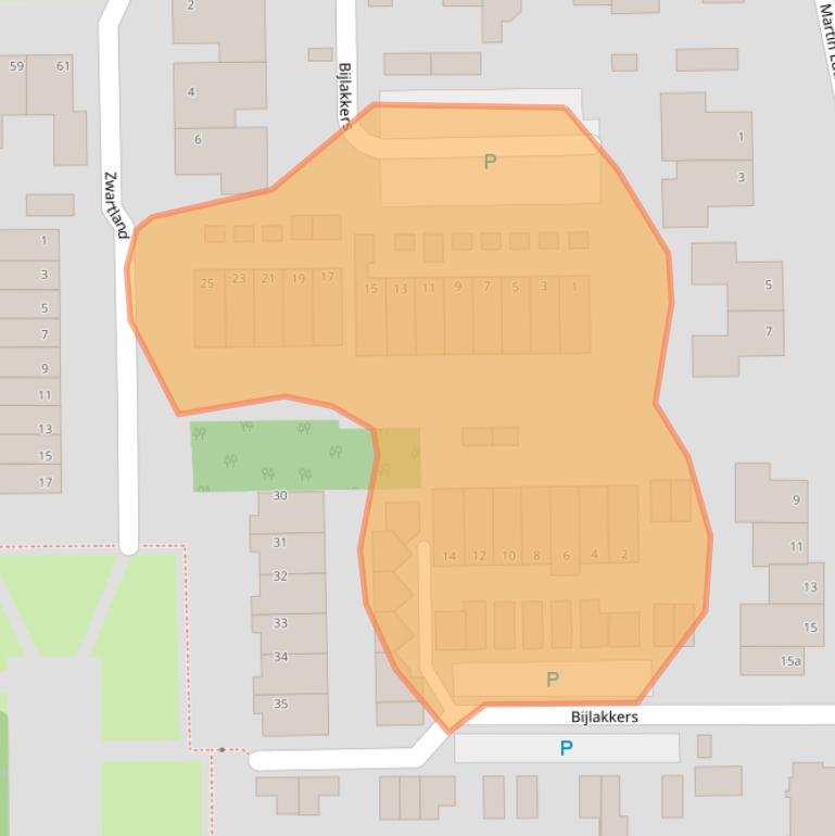 Kaart van postcodegebied 5051KN.
