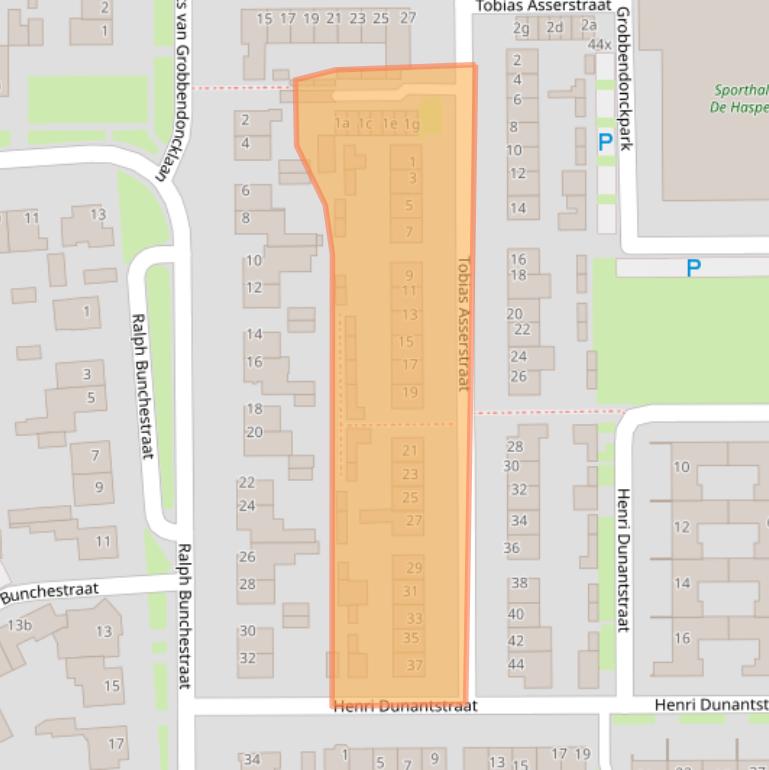 Kaart van postcodegebied 5051KS.