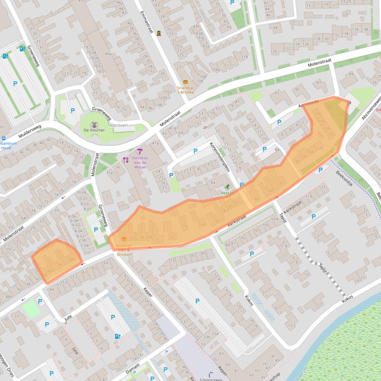 Kaart van postcodegebied 5051LC.