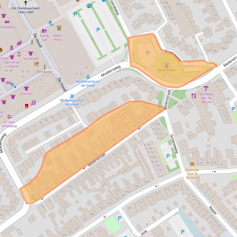 Kaart van postcodegebied 5051LH.