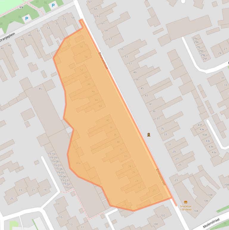 Kaart van postcodegebied 5051LN.