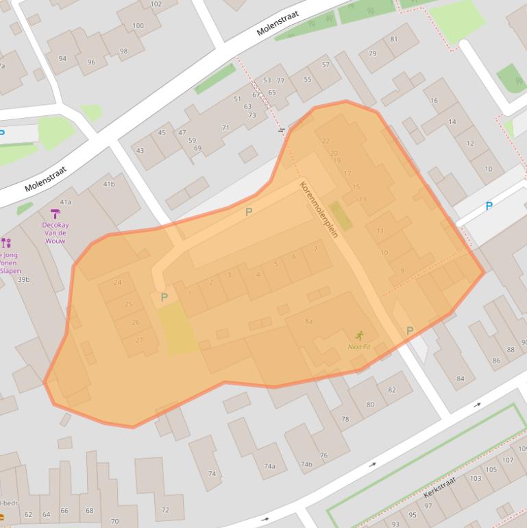 Kaart van postcodegebied 5051LZ.