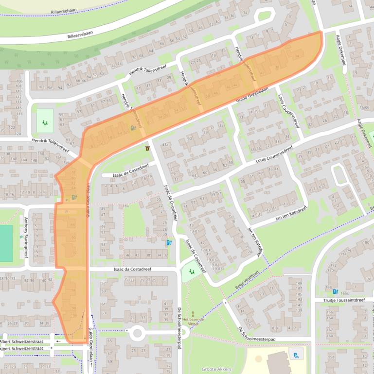 Kaart van postcodegebied 5051MG.