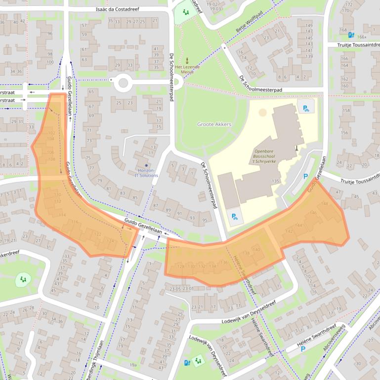 Kaart van postcodegebied 5051MH.