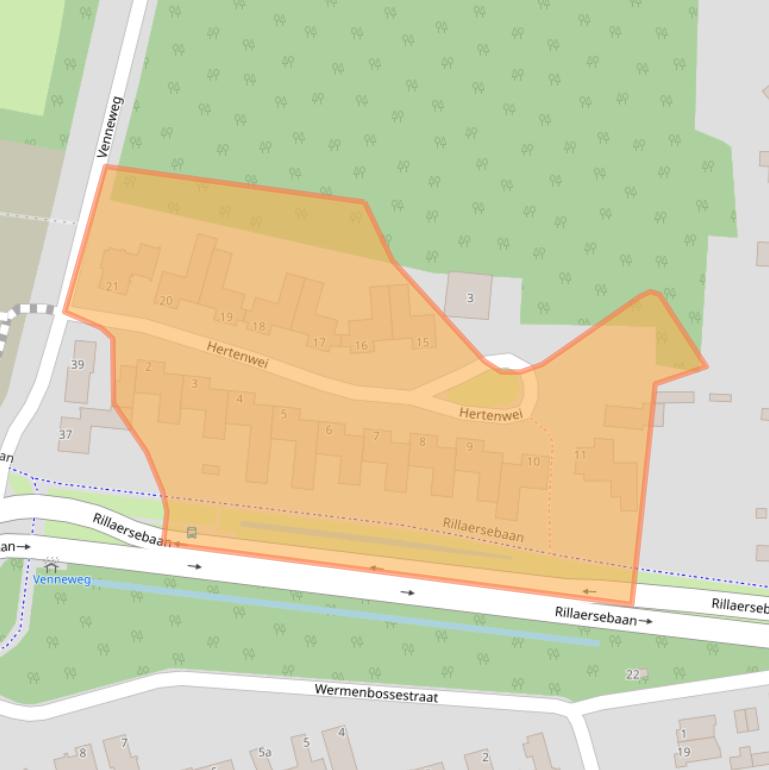 Kaart van postcodegebied 5051MM.