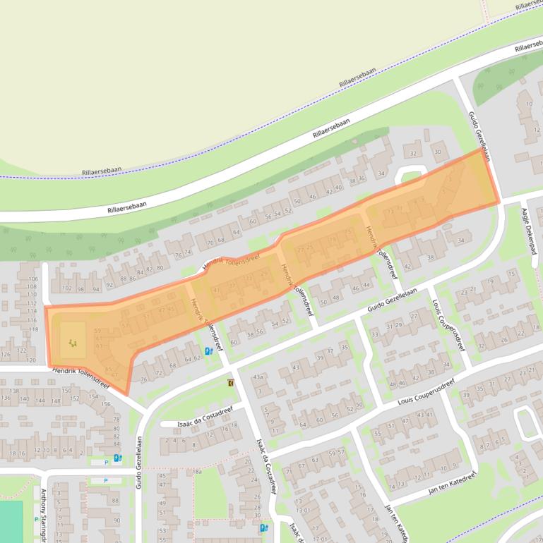 Kaart van postcodegebied 5051MV.