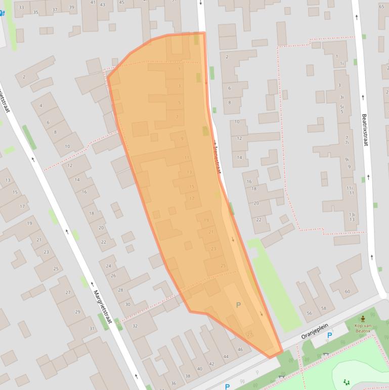 Kaart van postcodegebied 5051NC.