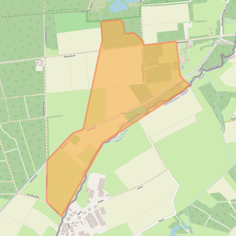 Kaart van postcodegebied 5051PP.