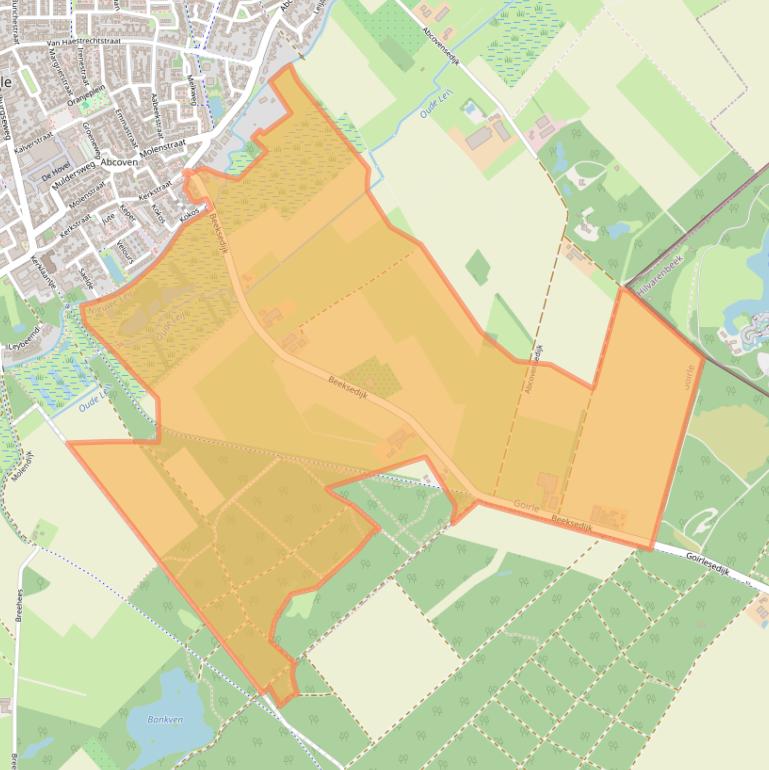 Kaart van postcodegebied 5051PS.