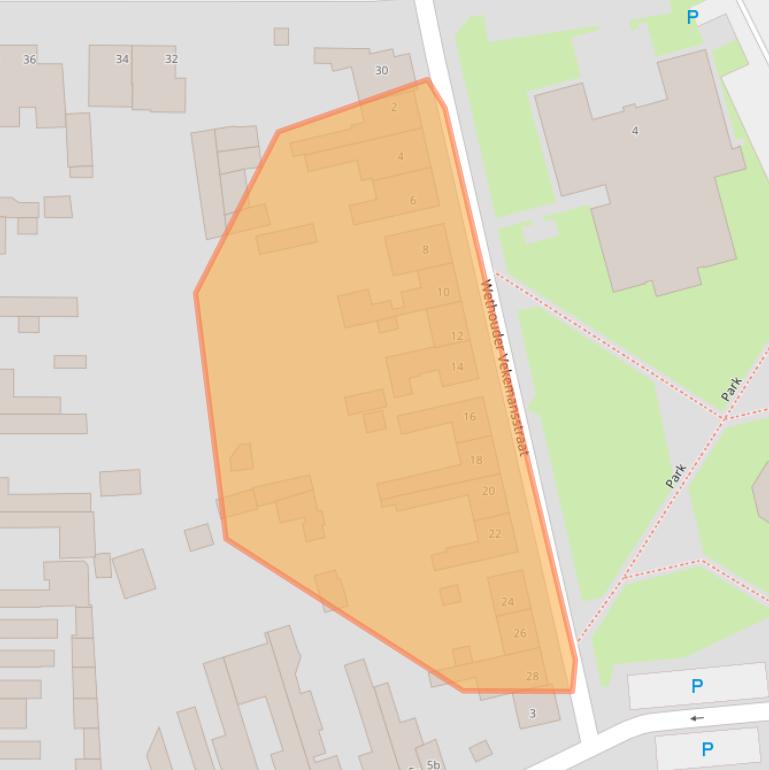 Kaart van postcodegebied 5051RZ.
