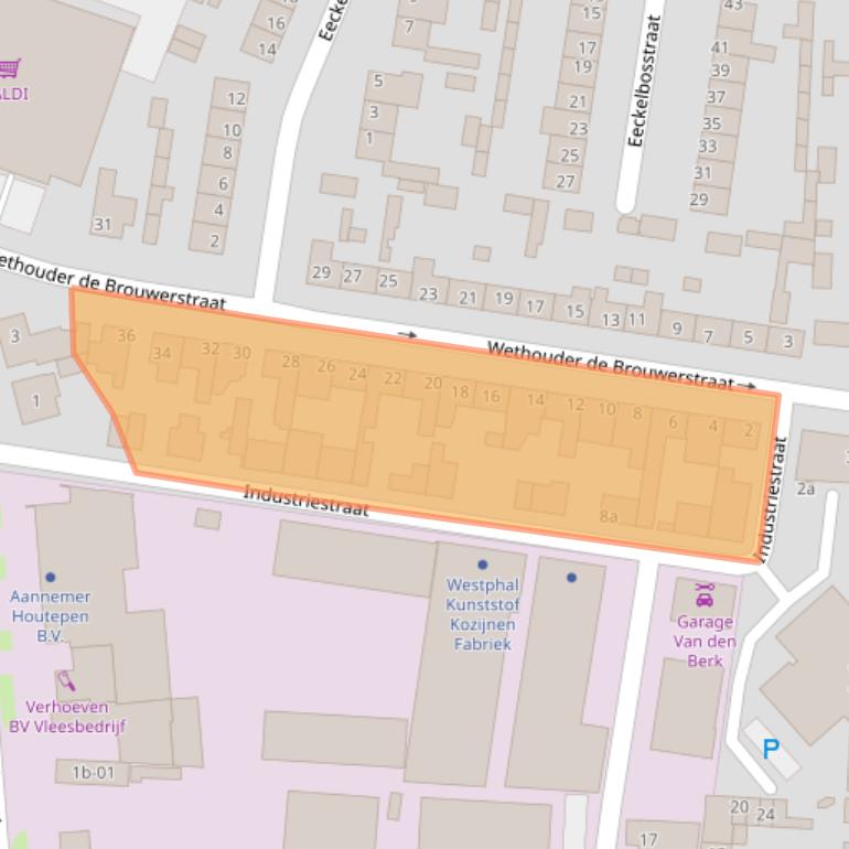 Kaart van postcodegebied 5051SK.