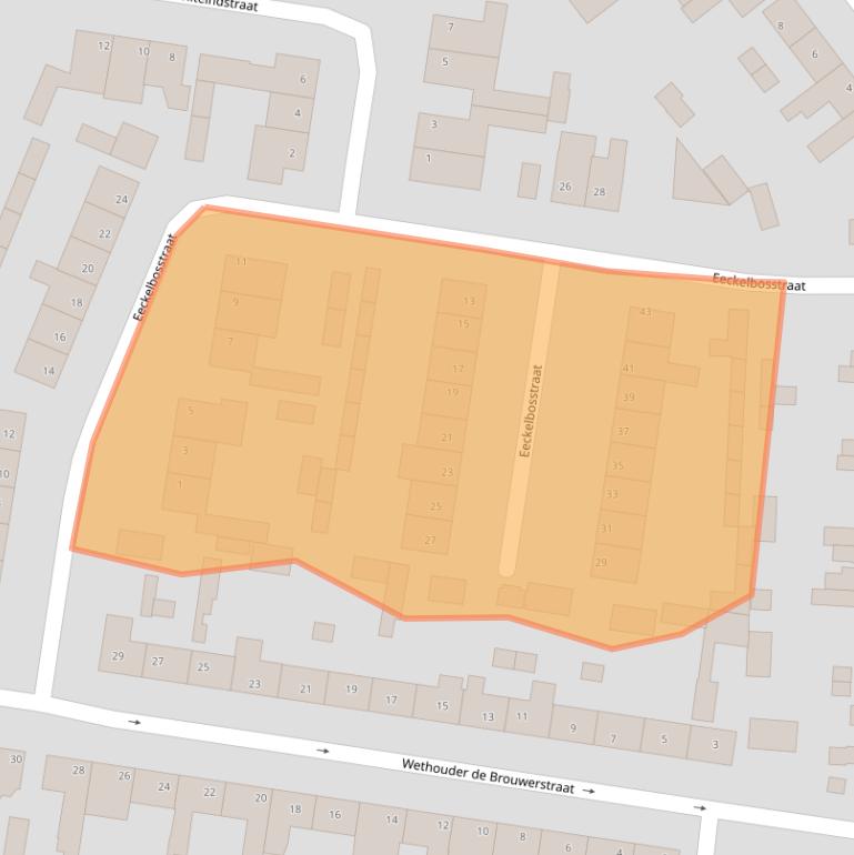 Kaart van postcodegebied 5051SL.