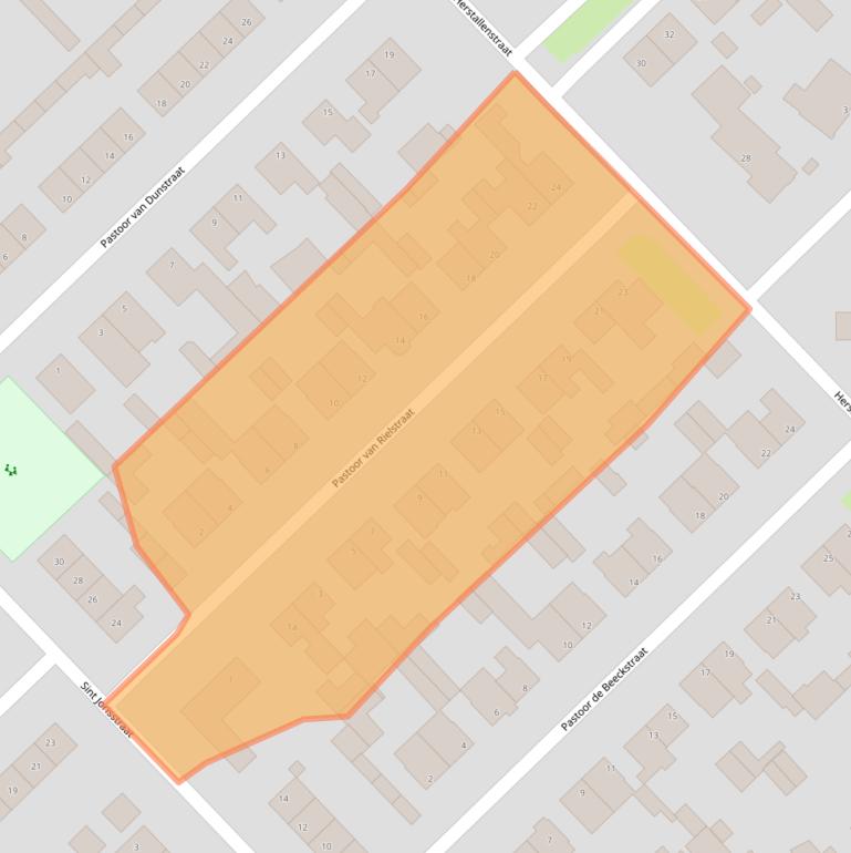 Kaart van postcodegebied 5051TK.