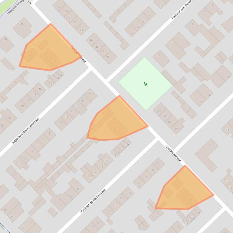Kaart van postcodegebied 5051TM.