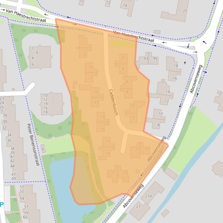 Kaart van postcodegebied 5051VA.