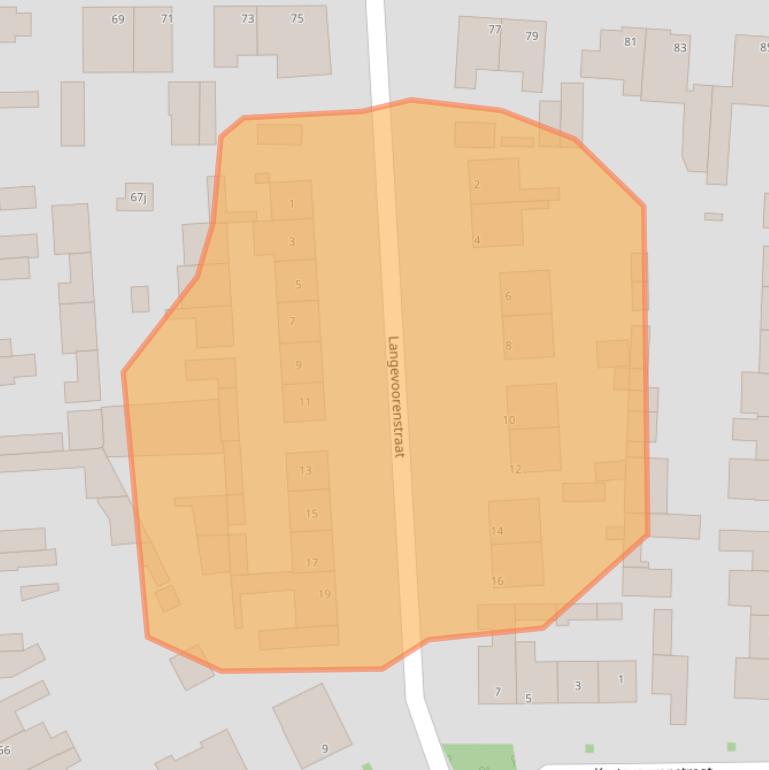 Kaart van postcodegebied 5051VR.