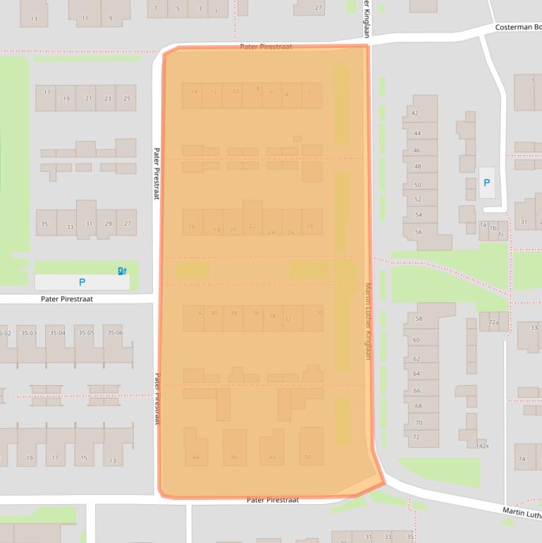 Kaart van postcodegebied 5051WH.