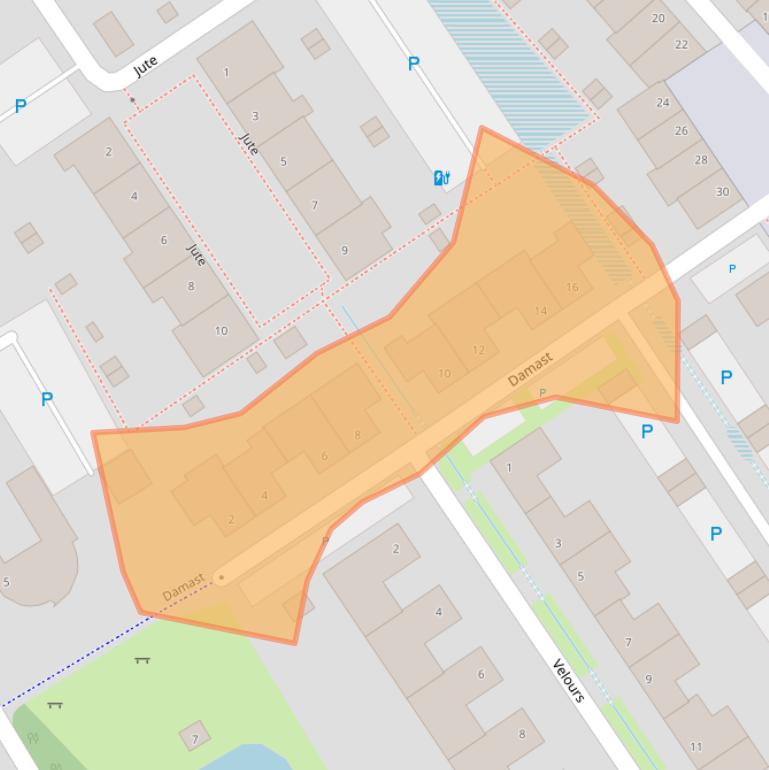 Kaart van postcodegebied 5051WN.