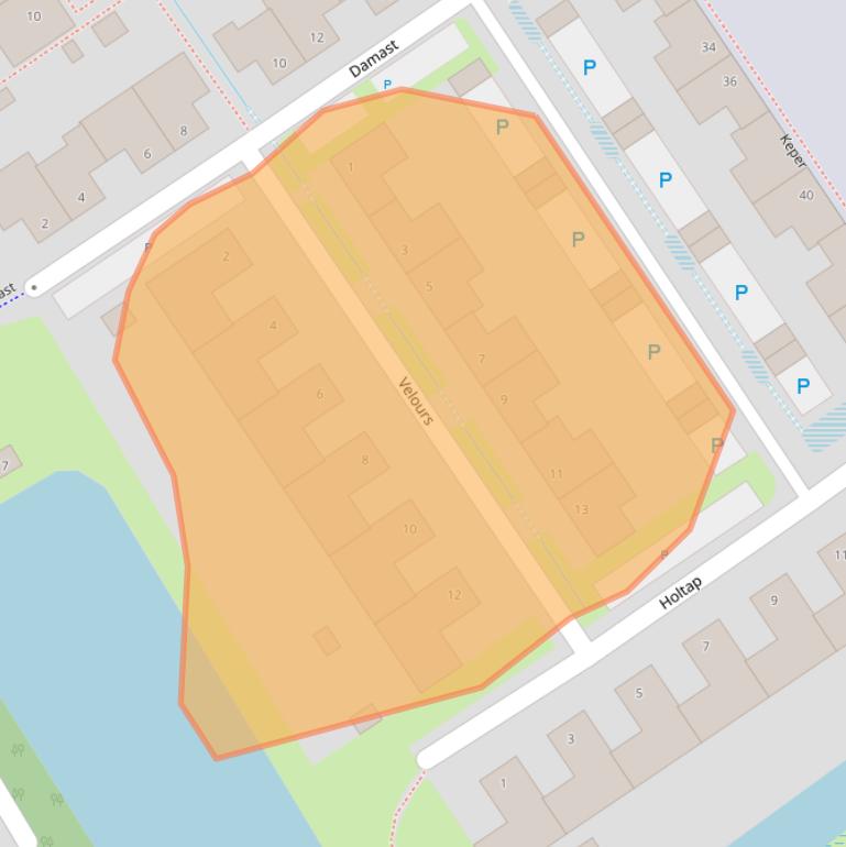 Kaart van postcodegebied 5051WP.