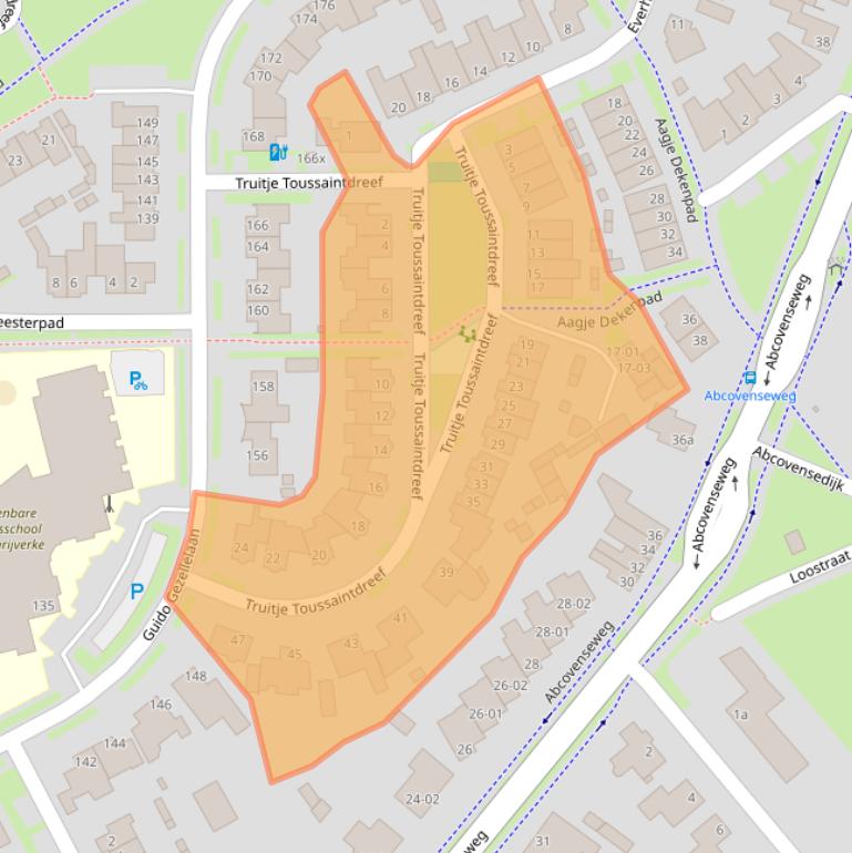 Kaart van postcodegebied 5051WV.