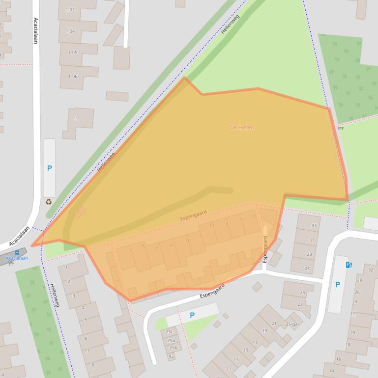 Kaart van postcodegebied 5051ZP.