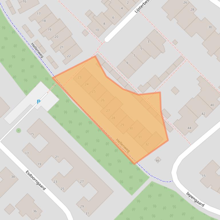 Kaart van postcodegebied 5051ZS.