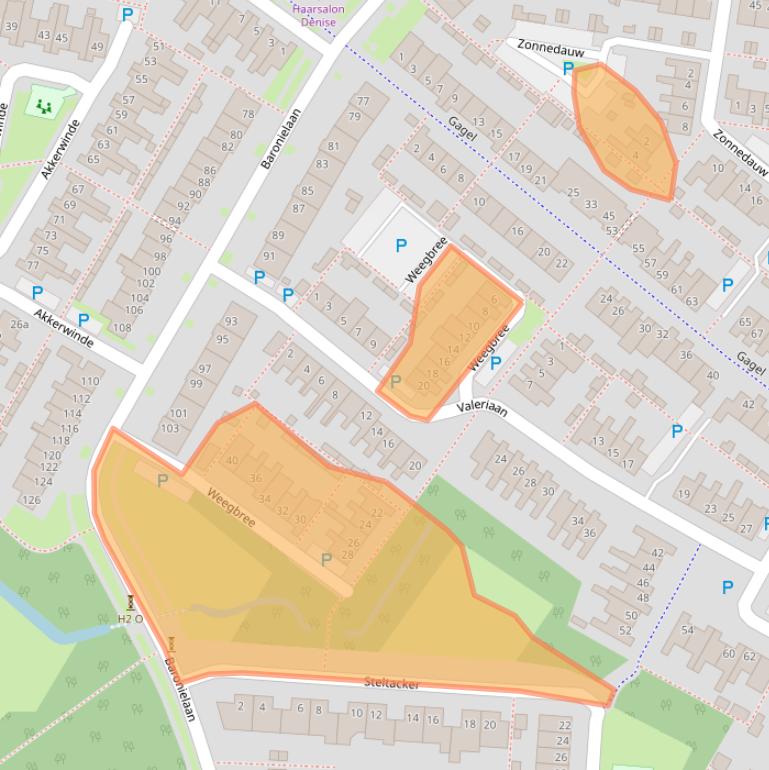 Kaart van postcodegebied 5052CK.