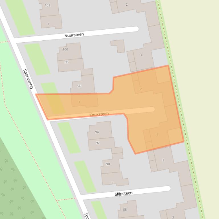 Kaart van postcodegebied 5053EM.