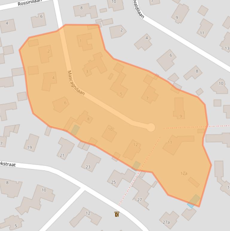 Kaart van postcodegebied 5056BA.