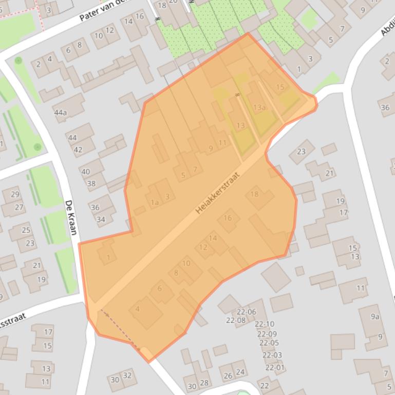 Kaart van postcodegebied 5056ER.