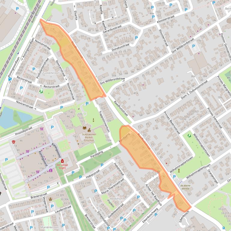 Kaart van postcodegebied 5056HD.