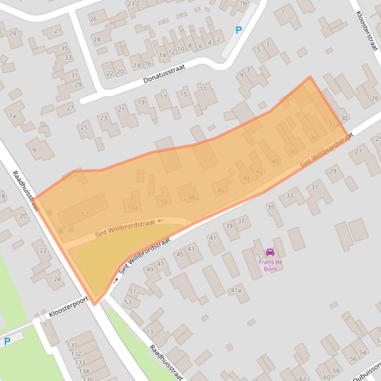 Kaart van postcodegebied 5056HW.