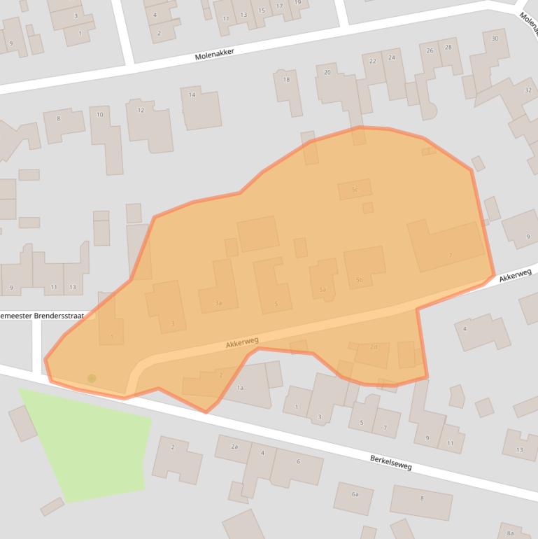 Kaart van postcodegebied 5056JA.