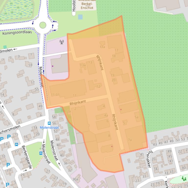 Kaart van postcodegebied 5056JH.