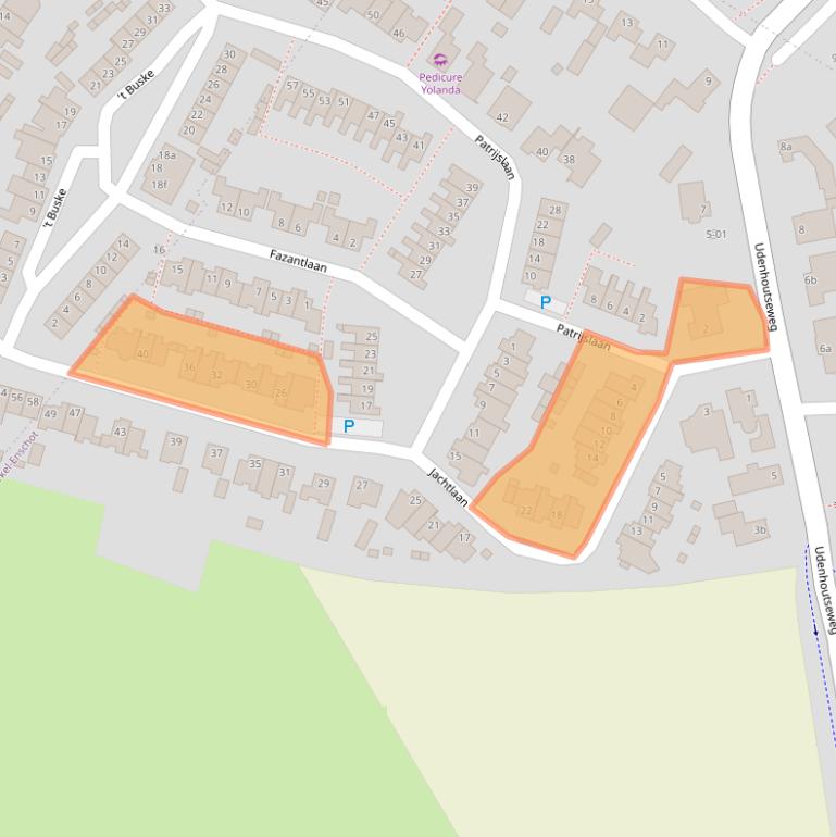 Kaart van postcodegebied 5056JM.