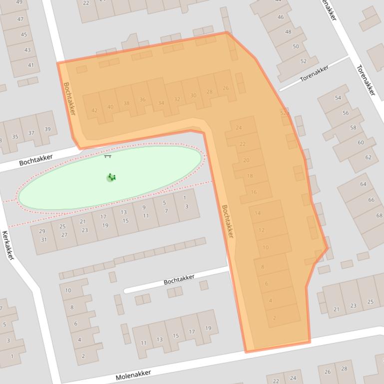 Kaart van postcodegebied 5056LH.