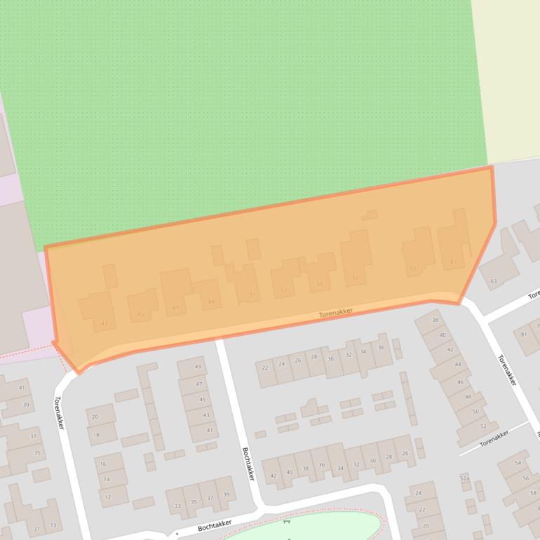 Kaart van postcodegebied 5056LL.