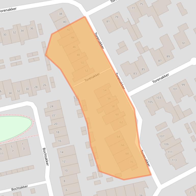 Kaart van postcodegebied 5056LP.