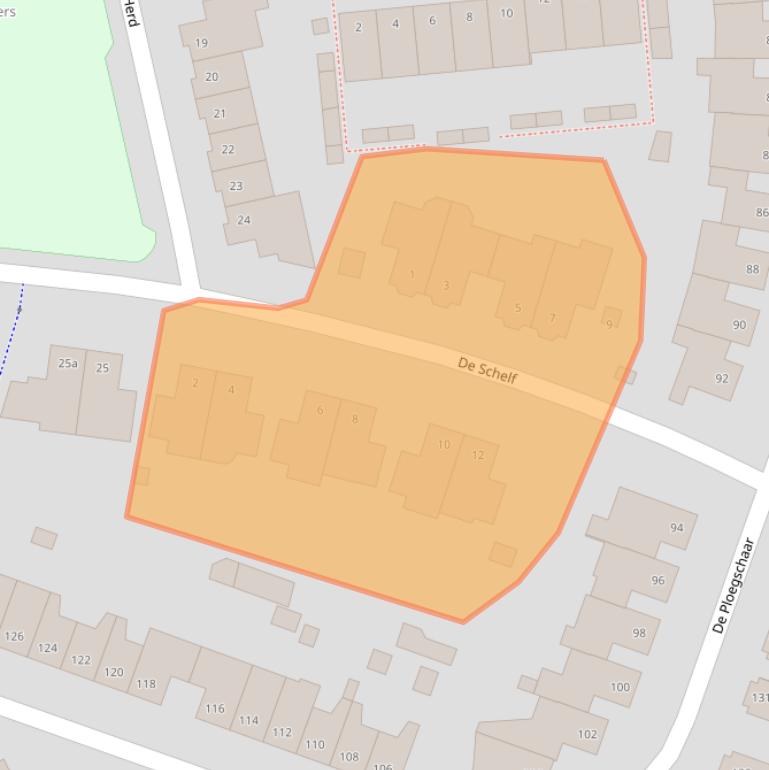 Kaart van postcodegebied 5056ML.