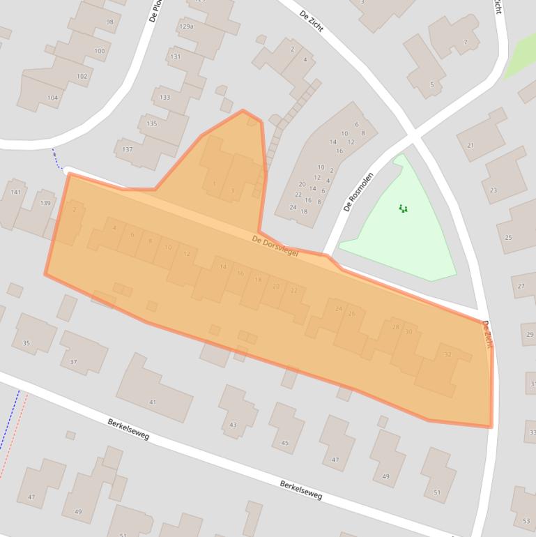 Kaart van postcodegebied 5056MV.