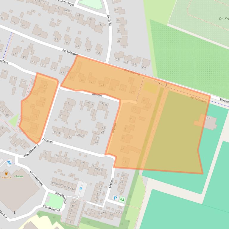 Kaart van postcodegebied 5056NN.