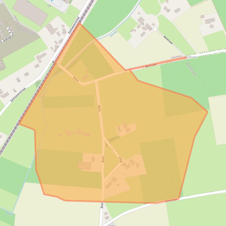 Kaart van postcodegebied 5056PH.