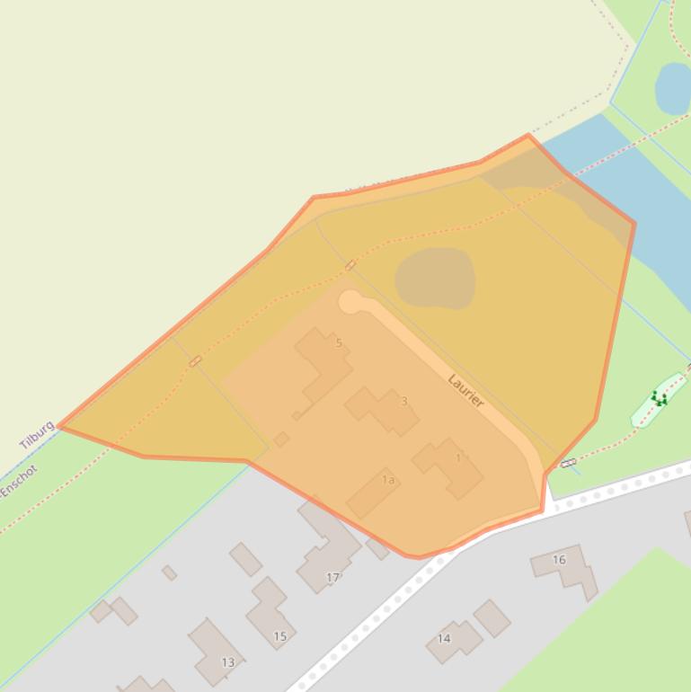Kaart van postcodegebied 5056RJ.