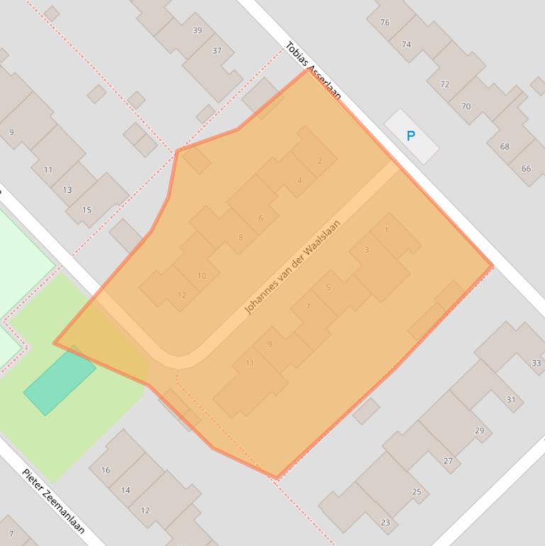 Kaart van postcodegebied 5056VH.