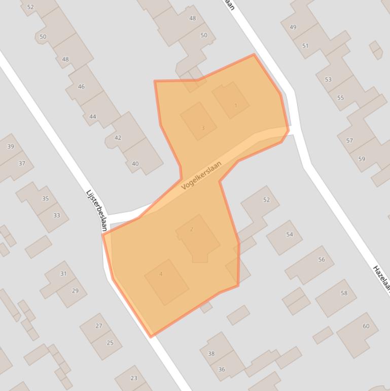 Kaart van postcodegebied 5056XL.